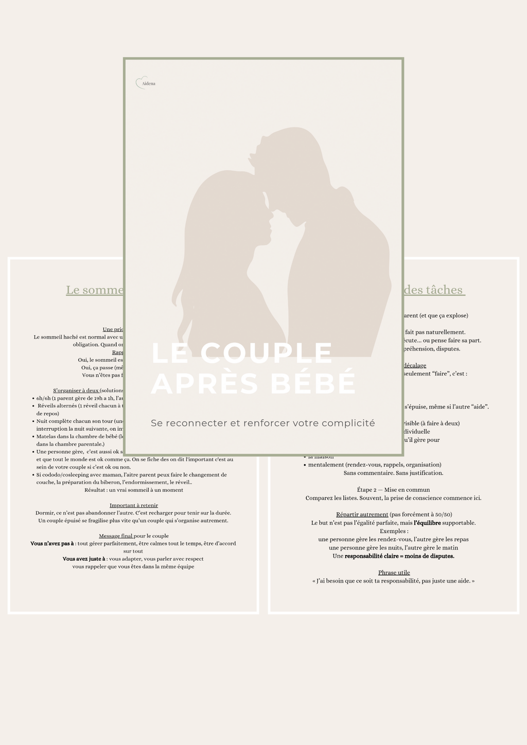 Le couple après bébé