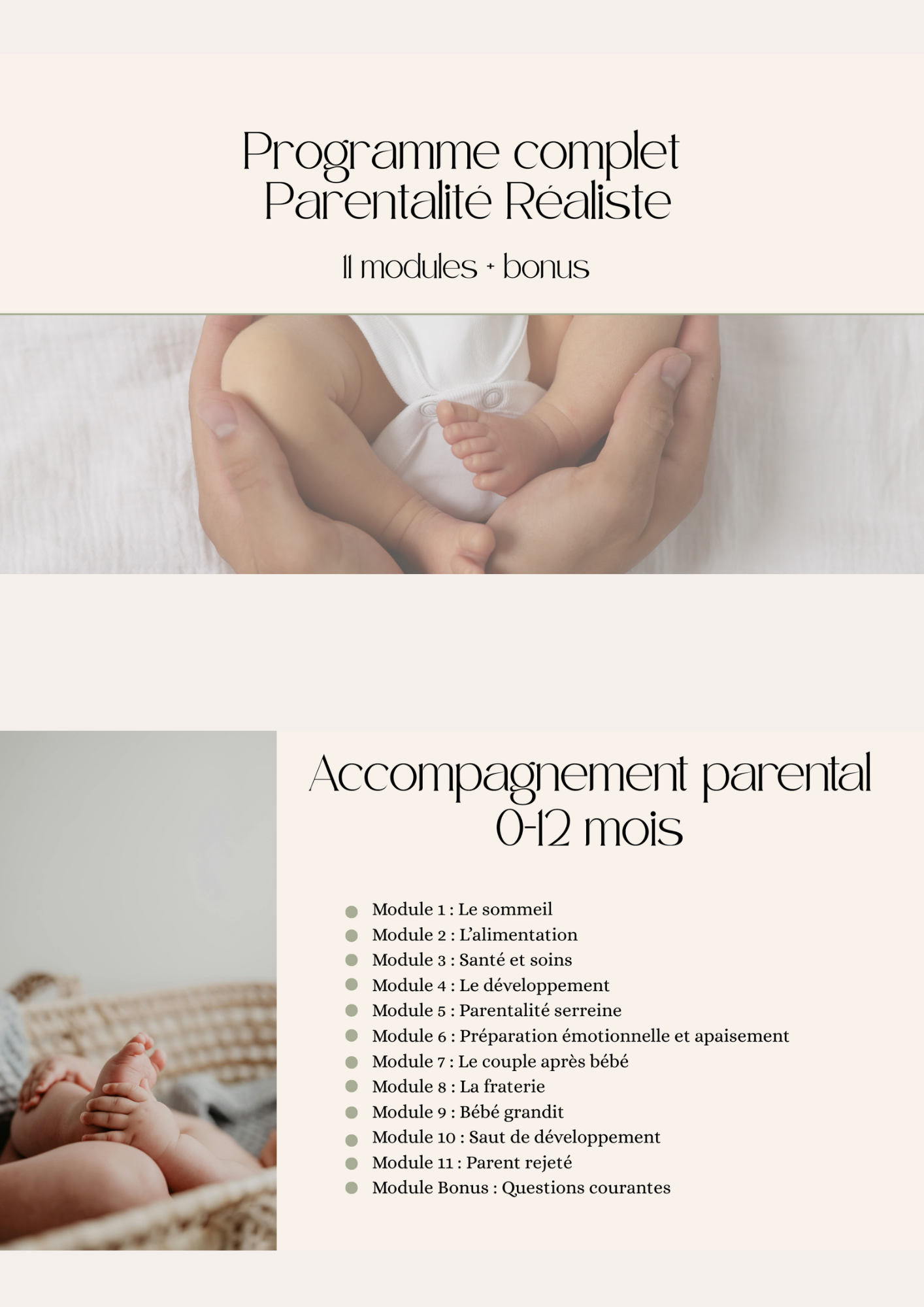 Programme complet Parentalité Réaliste